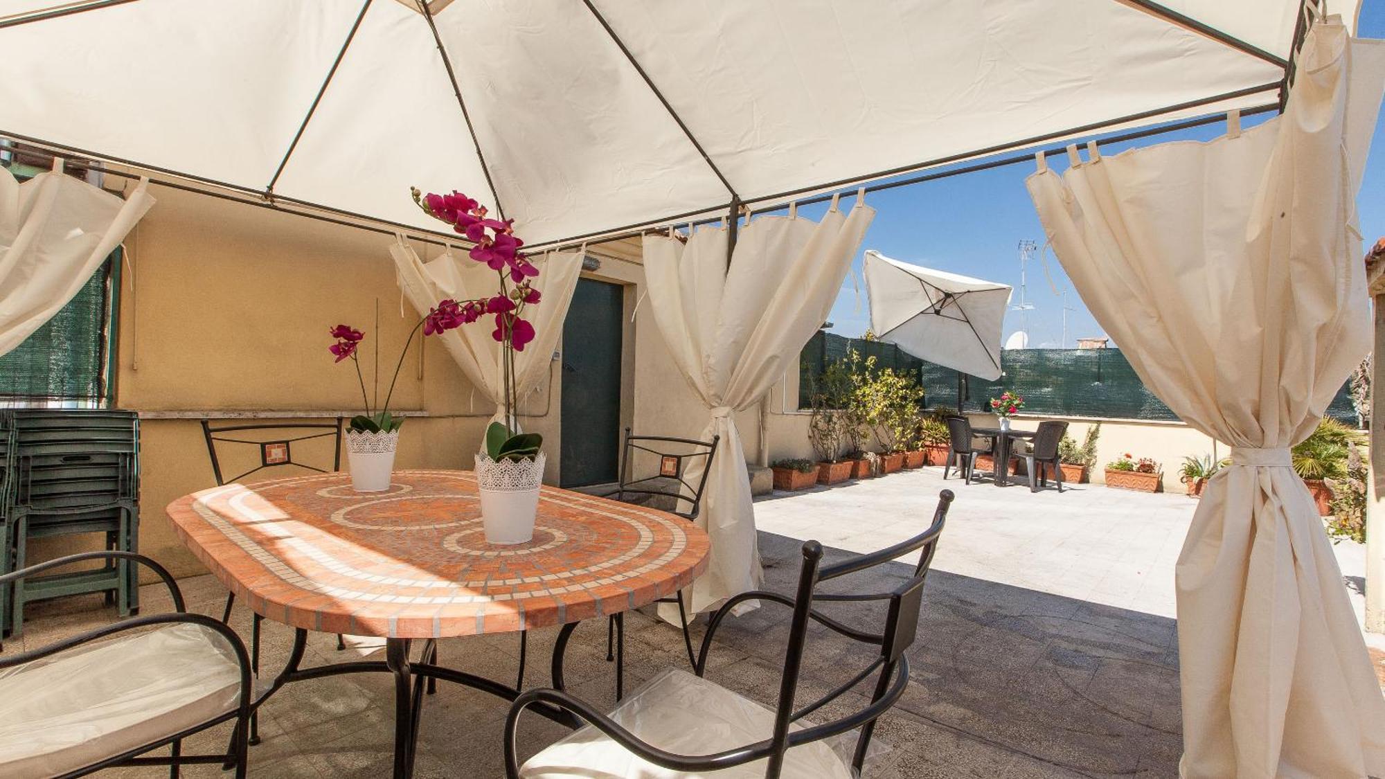 Rental In Rome Vatican View Terrace Exterior foto
